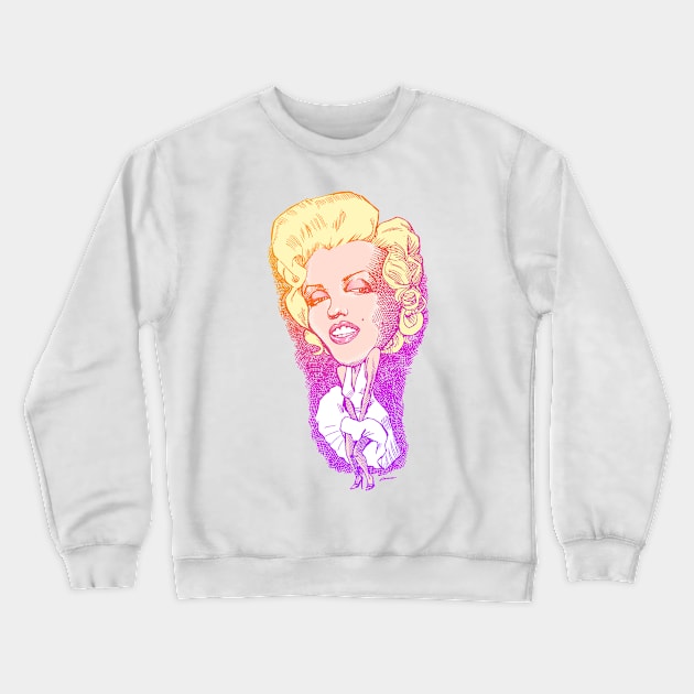 Marilyn Crewneck Sweatshirt by DonovanAlex